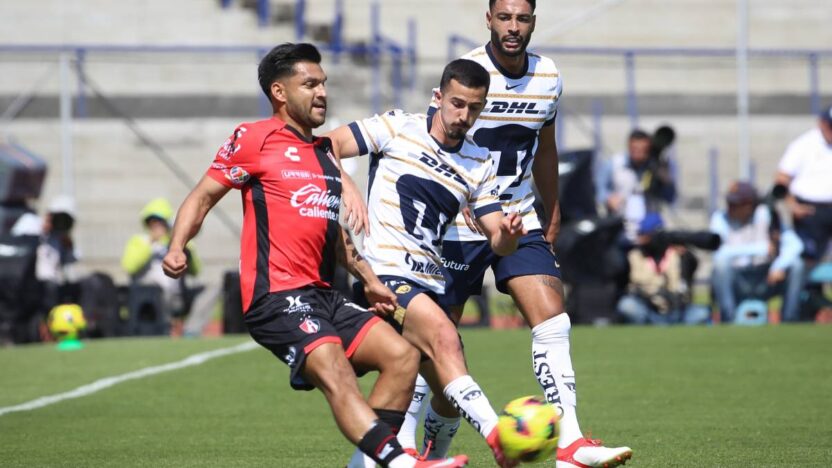 Pumas decepciona al protagonizar un somnífero empate ante Atlas