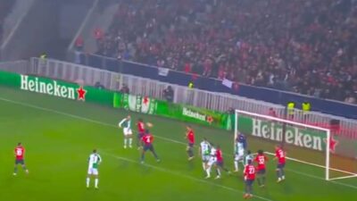 Santiago Giménez anota con el Feyenoord en la Champions League