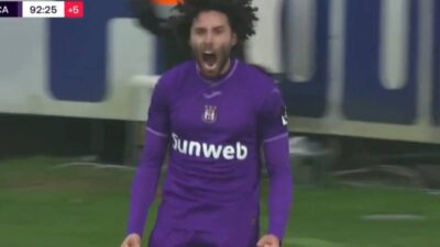 Chino Huerta se estrena con un gol en la victoria del Anderlecht