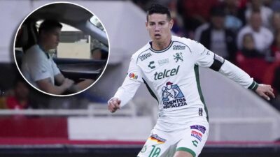 James Rodríguez recibió una lujosa camioneta tras su fichaje con el León