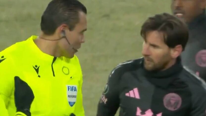 Gato Ortiz fue exhibido por pedirle la playera a Lionel Messi ¿Se le dieron?
