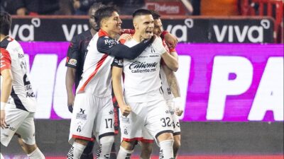 ¡Espectacular regreso! Atlas vino de atrás para darle la vuelta al marcador 3-4 ante Xolos