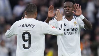 Mbappé abraza a Vinicius: "No imagino un Real Madrid sin él"