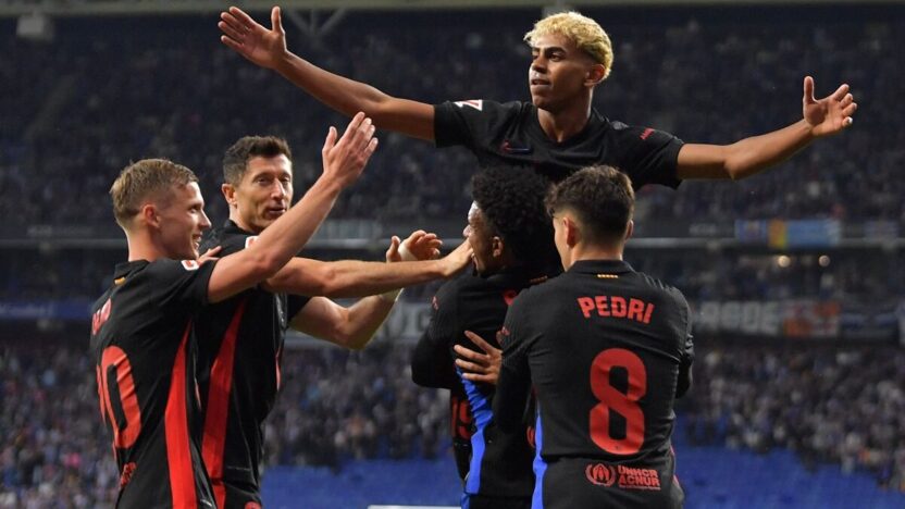 Barcelona derrota a Espanyol y se proclama campeón en España; Lamine Yamal anota un impresionante gol